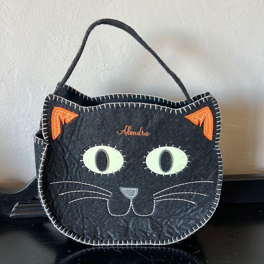 Pottery Barn Kids Black Cat Bag